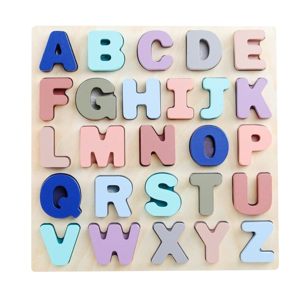 Wooden Alphabet Puzzles