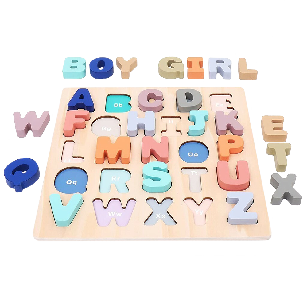 Wooden Alphabet Puzzles