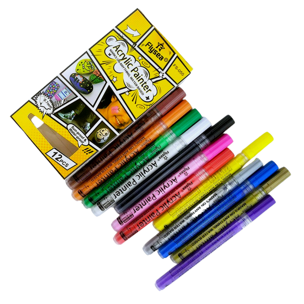 0.7mm Fine Tip Acrylic Paint Pens. Ditadot.com