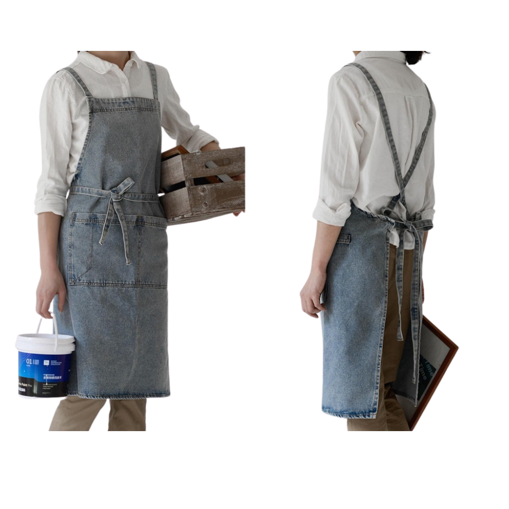 Denim Apron.