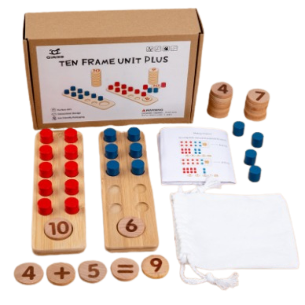 Educational Wooden Math Toy.