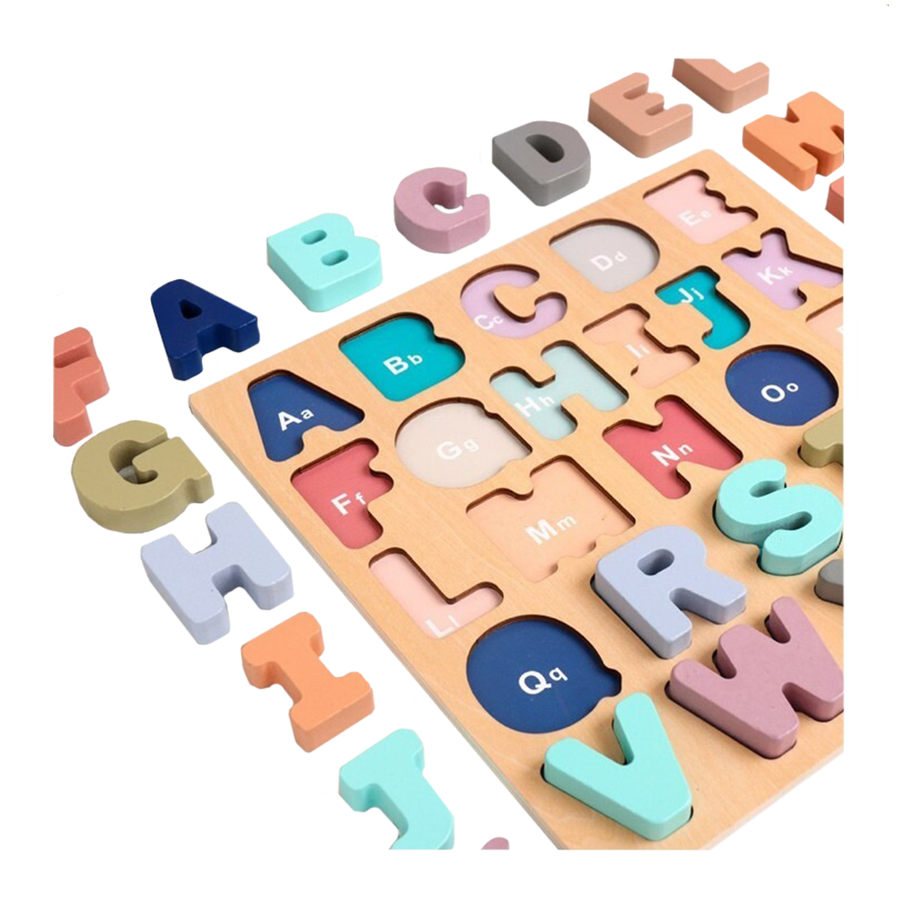 Wooden Alphabet Puzzles