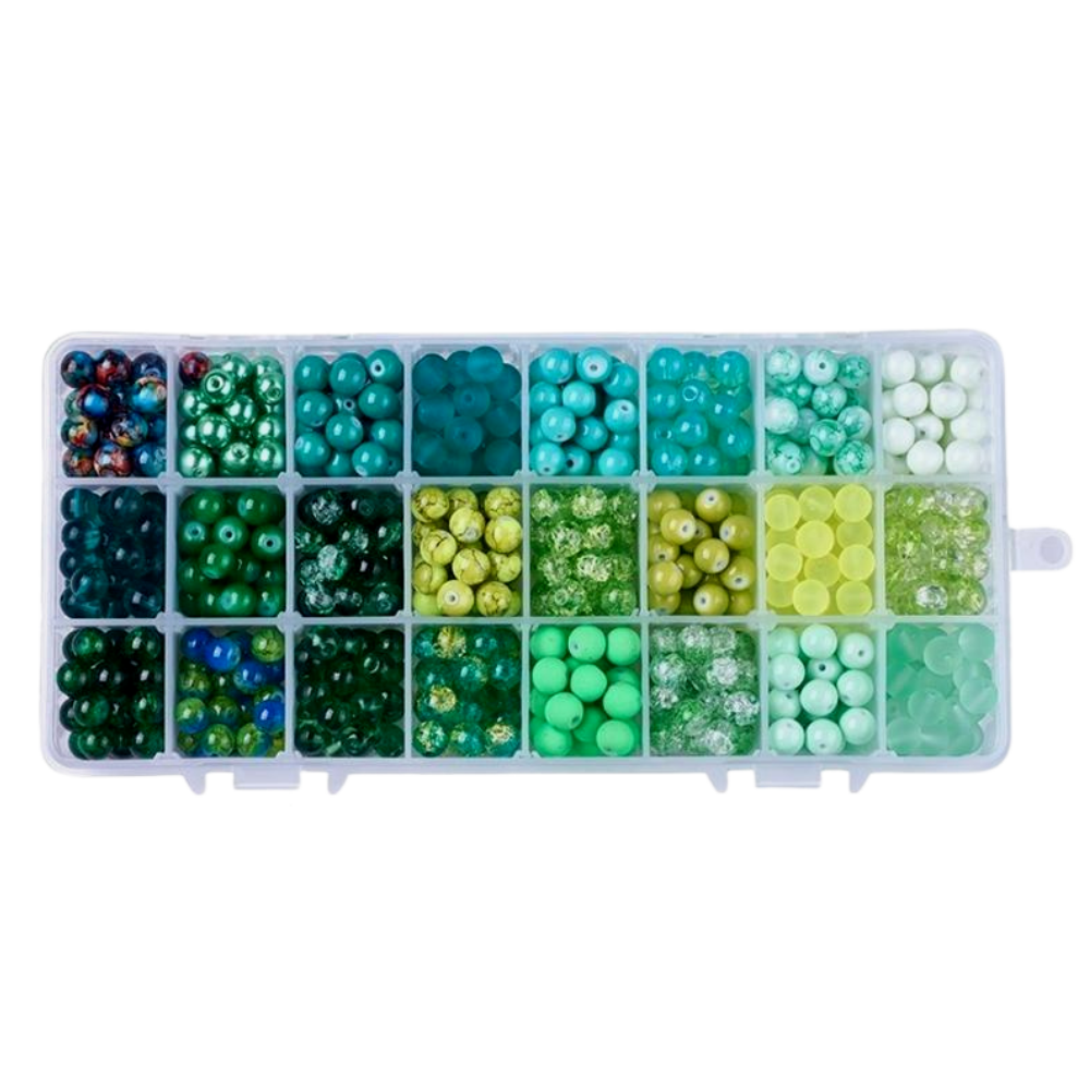 Glass Beads Bracelet Making Kit DIY.