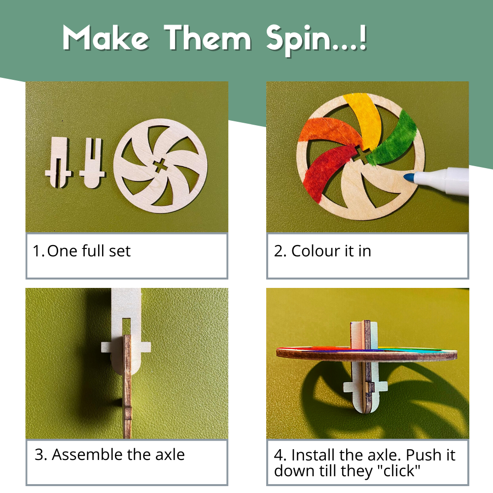 DIY Spinning Tops