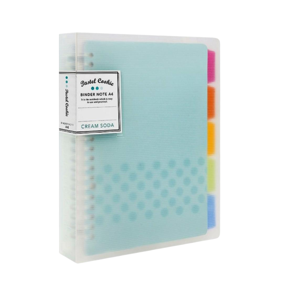 Kokuyo Pastel Refillable Notebook Organizer.