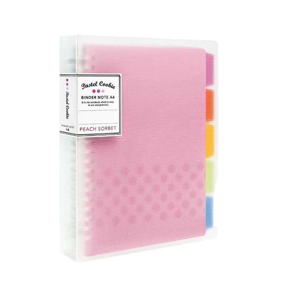 Kokuyo Pastel Refillable Notebook Organizer.