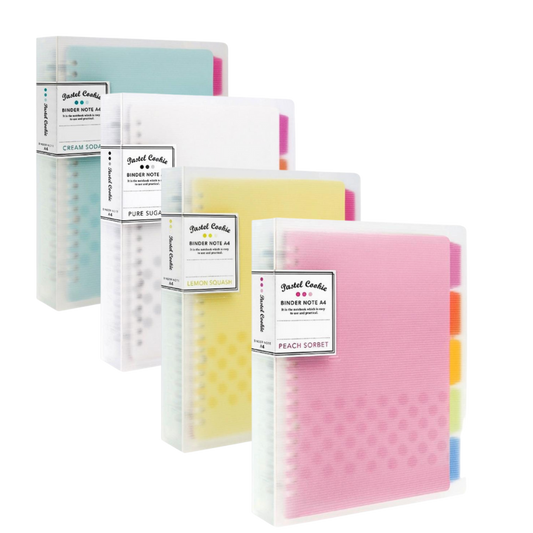 Kokuyo Pastel Refillable Notebook Organizer.